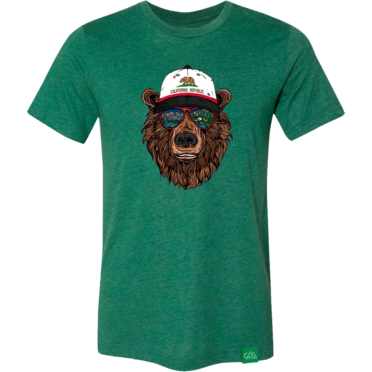 Men's Miami Vice CA Bear Tee Digital Glow StretchComfort