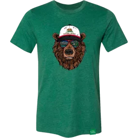 Men's Miami Vice CA Bear Tee FrictionResistantFabric