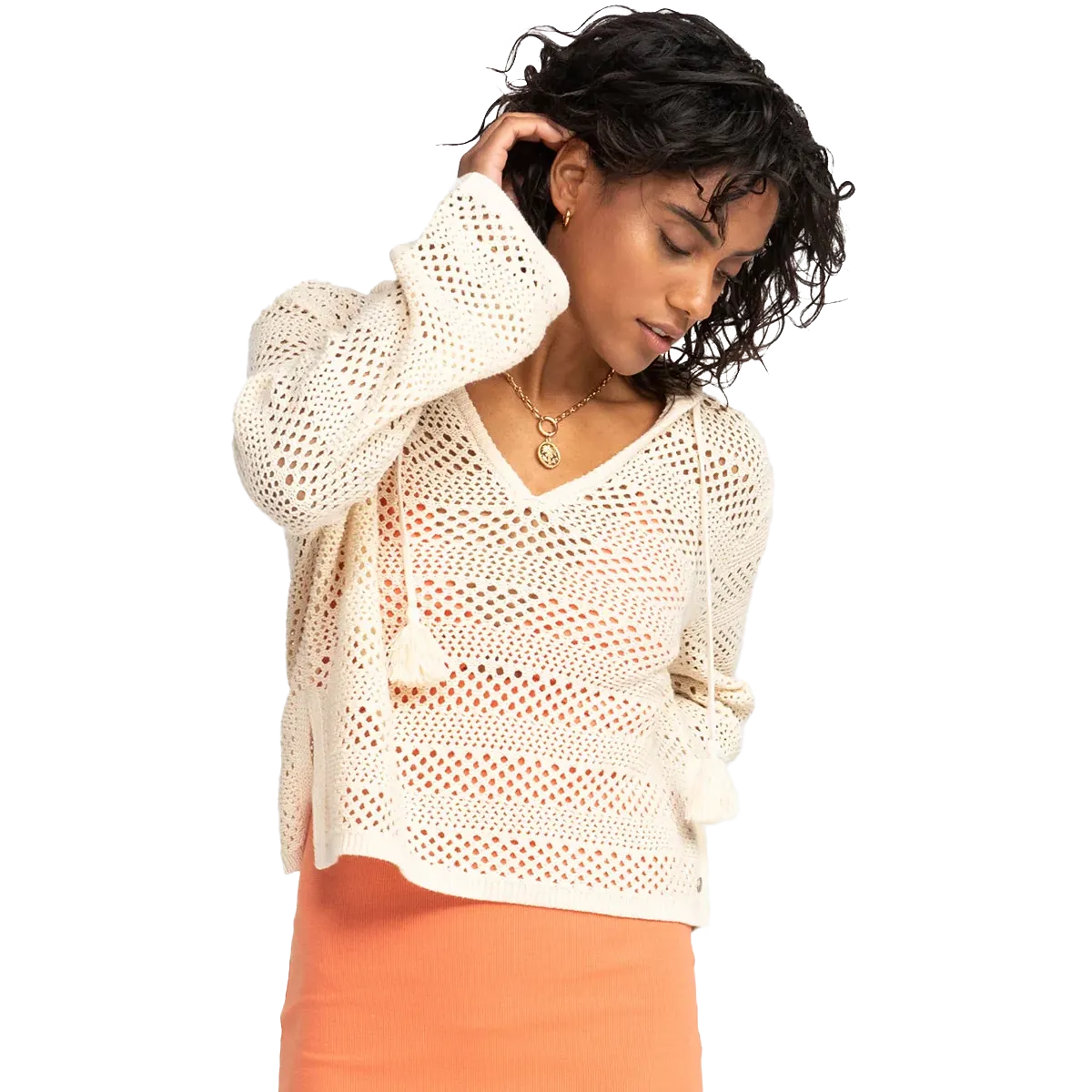 Women's After Beach Break II Hooded Poncho ReinforcedHems Travel Light