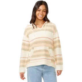Women's Desert Dreams Striped Poncho WaterRepellent