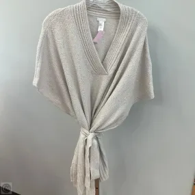 FadeResistantDye Ventilated Back Panels Vest Sweater By J. Jill In Grey, Size: 2x