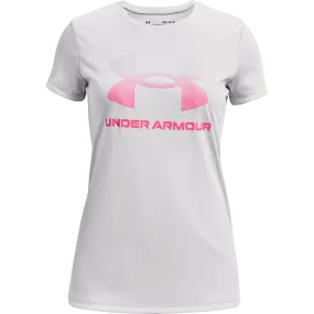 Girls' Tech Ombre Big Logo Short Sleeve UniversalFit Active Ease