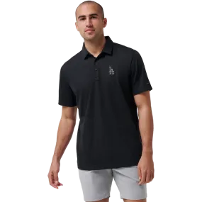 Men's Dodgers Playoff Pitch Polo Mesh Glow WaterRepellentCoating