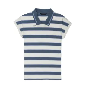 RADMOR Karley Boat Stripe - True Blue / Snow White Earth Glow Sprint Fit