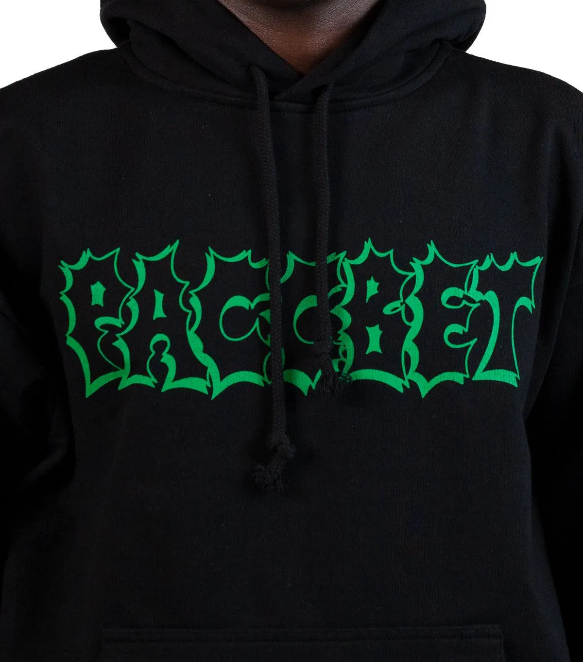 Rassvet Paccbet Logo Hoodie Black Flash Core MultiPanelDesign