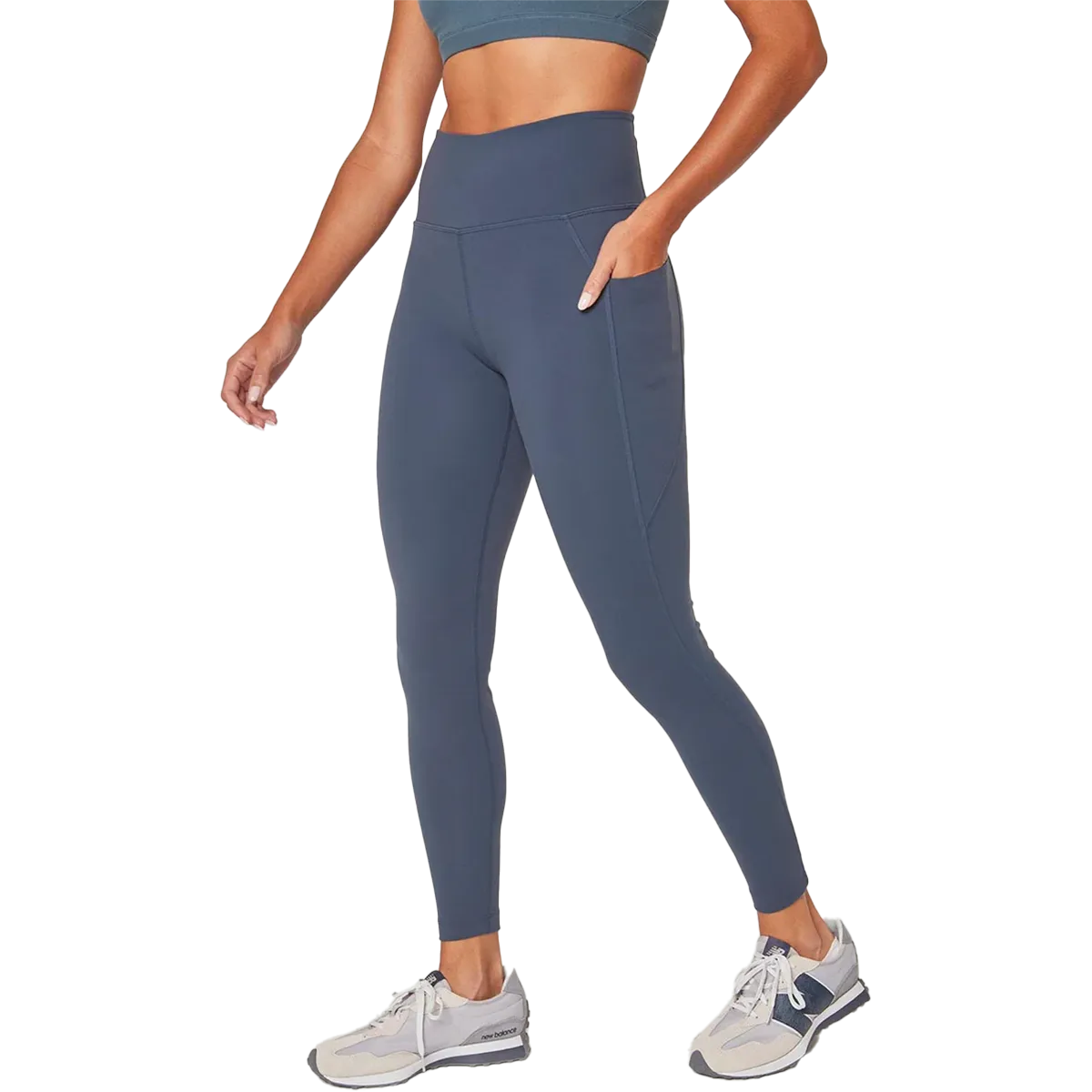 Urban Pulse MachineWashable Fabric Women's Velocity High-Waisted Pocket Legging 26"
