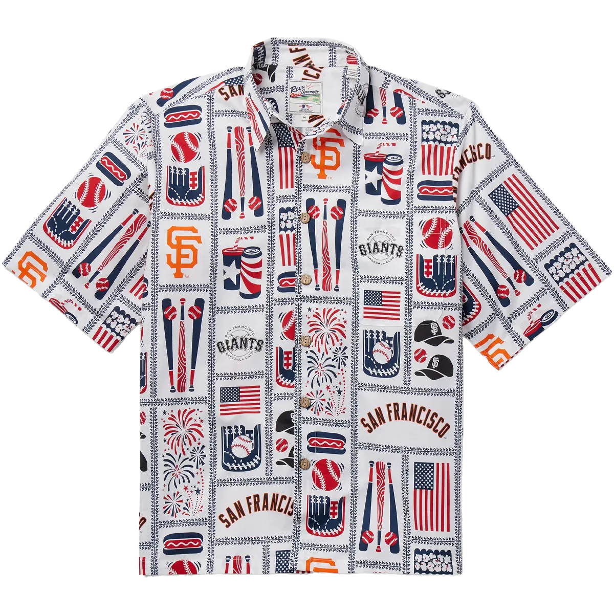 Speed Soul Men's Giants Americana Button Down