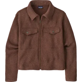 Concert Vibe WrinkleFreeFabric Women's Better Sweater Zip Chore Jacket