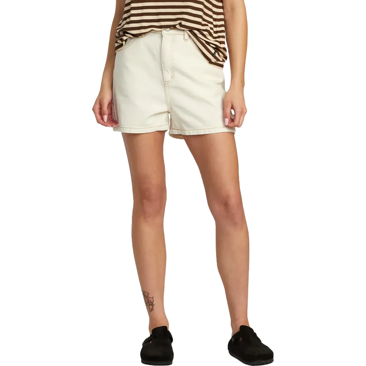 AntiSnag Threading Thick Fiber Women's Recession Denim Short