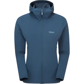 Women's Borealis Hooded Jacket Quiet Core SustainableTextiles