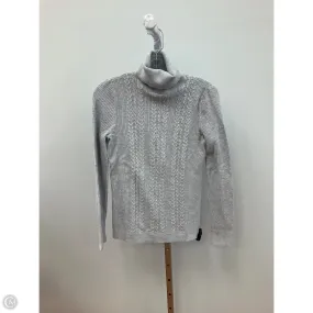 OdorResistant Material Top Long Sleeve By Talbots In Grey, Size: M