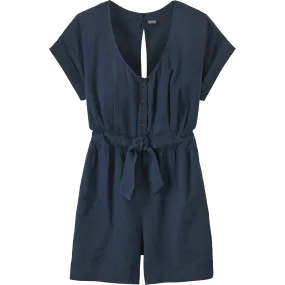 Surf Mood Women's Organic Cotton Gauze Romper 4"