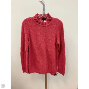Relaxed Dress Sweater By Talbots In Pink, Size: M