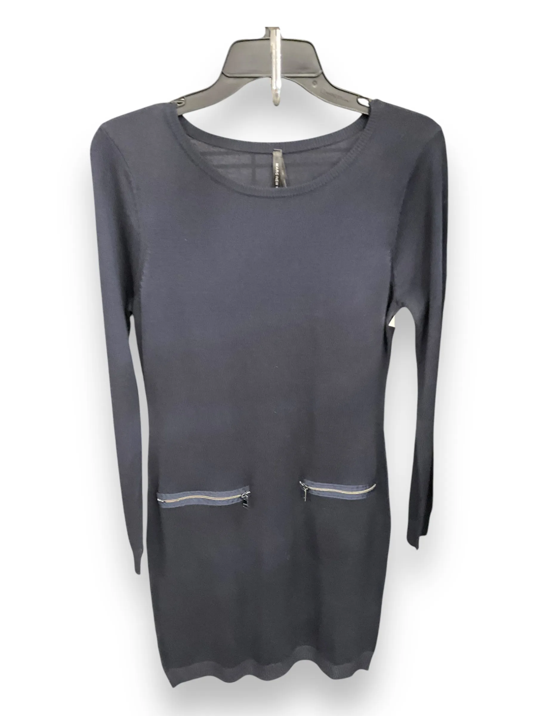Bold Movement Brunch Glow Dress Casual Midi By Marc New York In Blue, Size: M