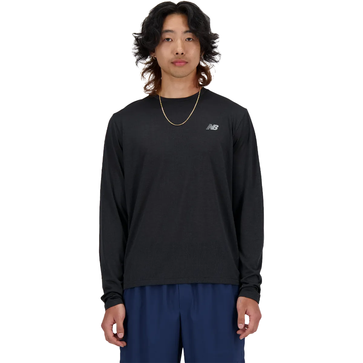 Men's NB Athletics Run Long Sleeve Premium Stretch Body Contouring