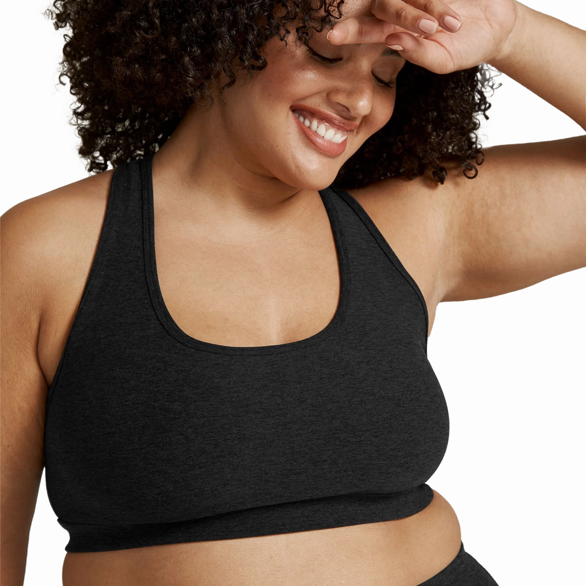 Women's Spacedye Got Your Back Bra - Extended Adjustable drawstring Street Comfort