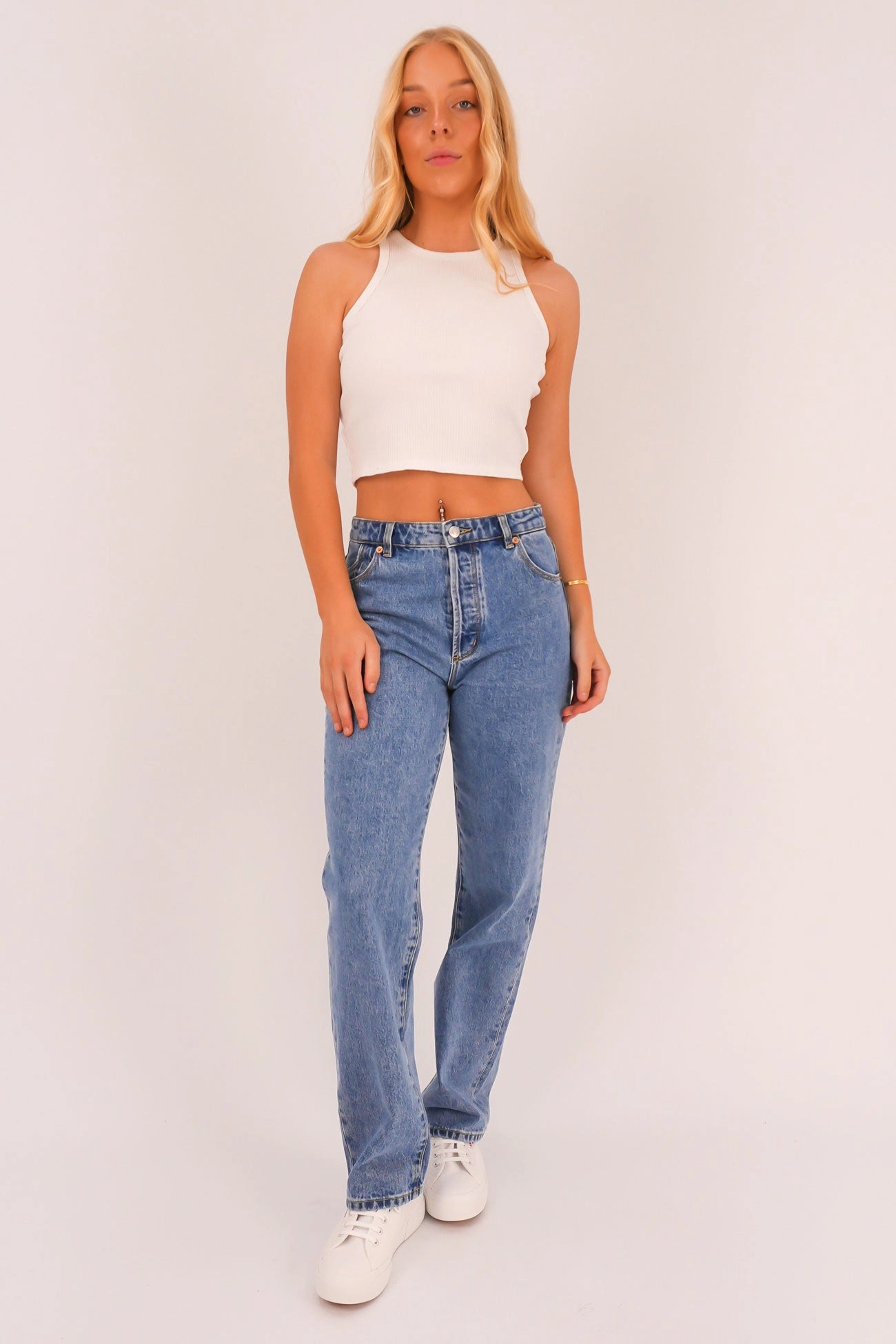 Active Days 90s Relaxed Jean River Blue
