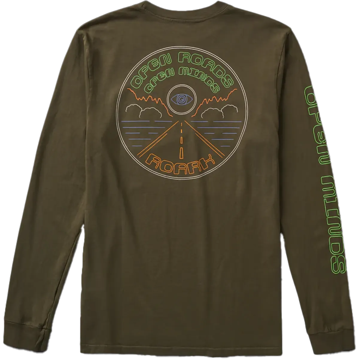 ThermalInsulated Vintage Soul Men's Open Roads Long Sleeve Premium Tee
