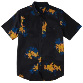 Cultural Fit Universal Clasp Mechanism Men's Sunday Floral Short Sleeve