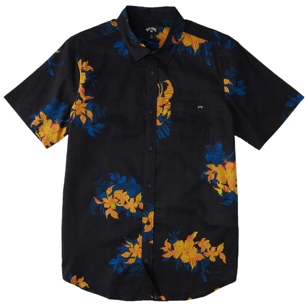 Sport Glow Men's Sunday Floral Short Sleeve
