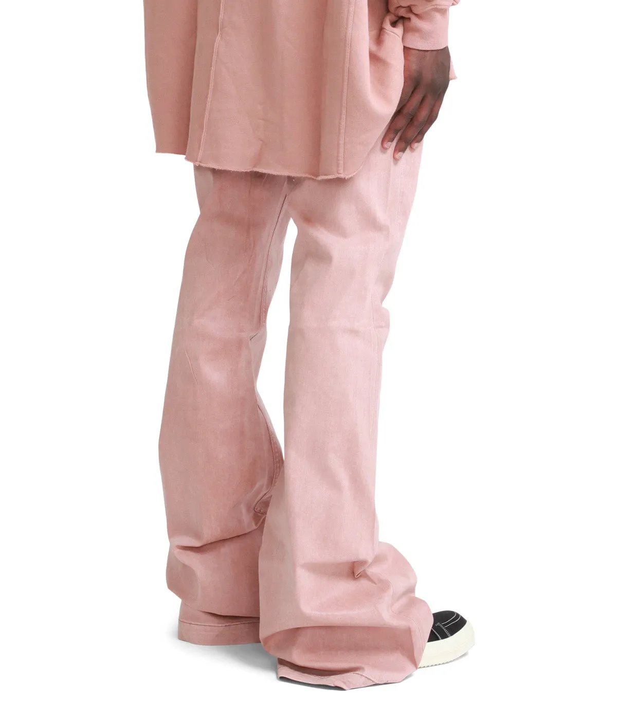 Rick Owens DRKSHDW Bolan Bootcut Pant Dark Pink Travel Light