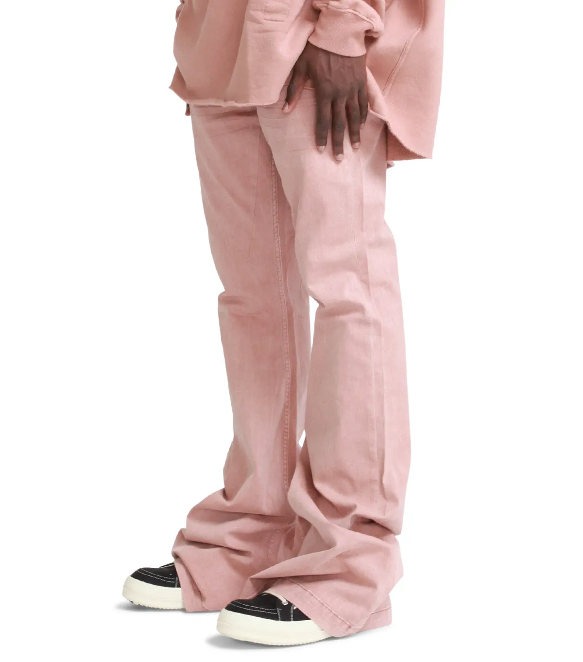 Rick Owens DRKSHDW Bolan Bootcut Pant Dark Pink Road Soul Queen Glow