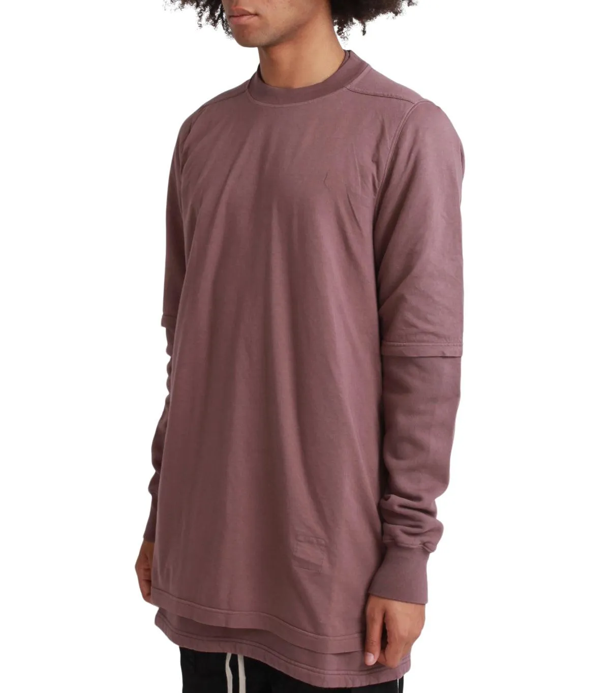 Strong Glow Rick Owens DRKSHDW Hustler Long Sleeve Mauve