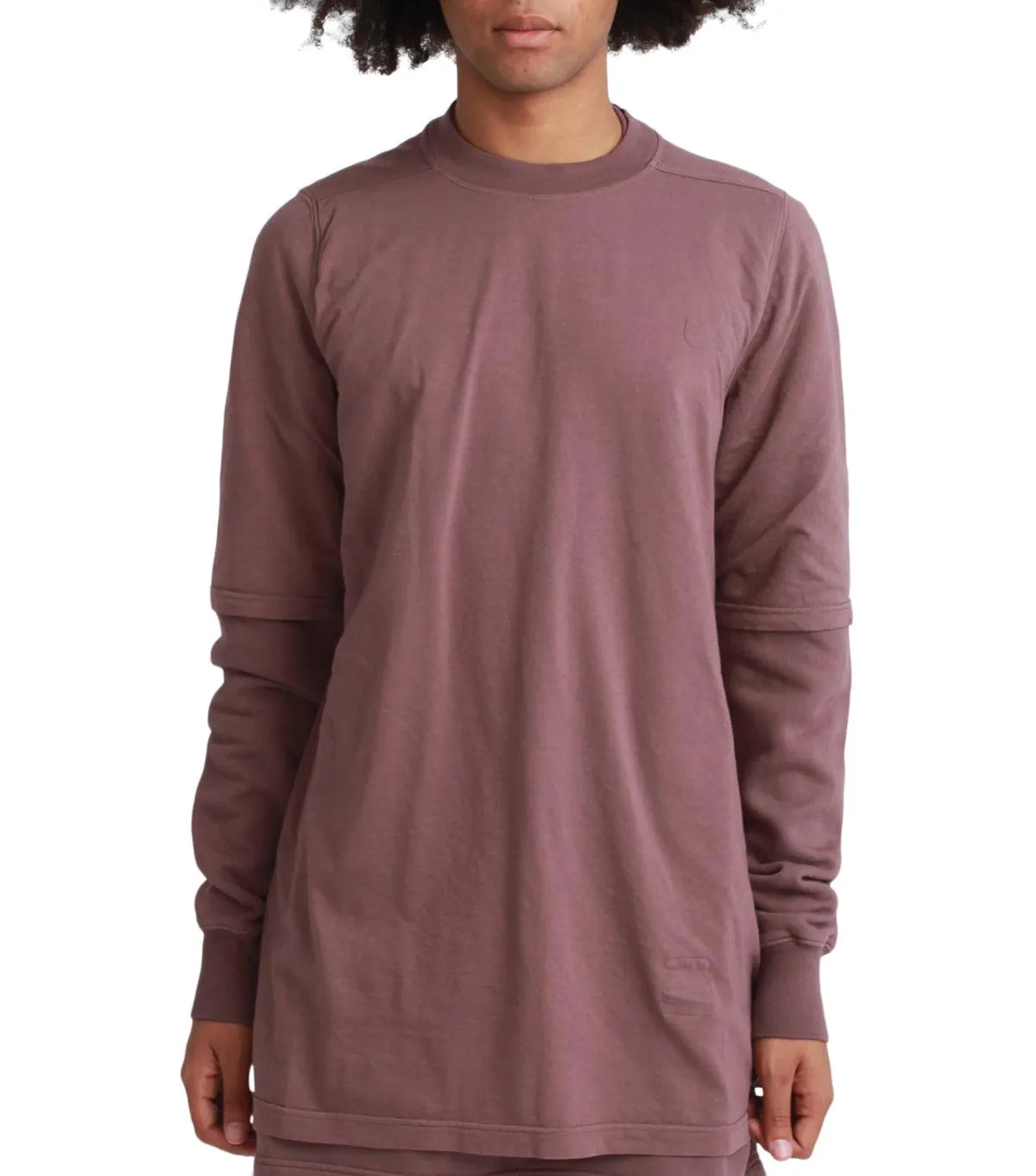 Rick Owens DRKSHDW Hustler Long Sleeve Mauve Flash Core