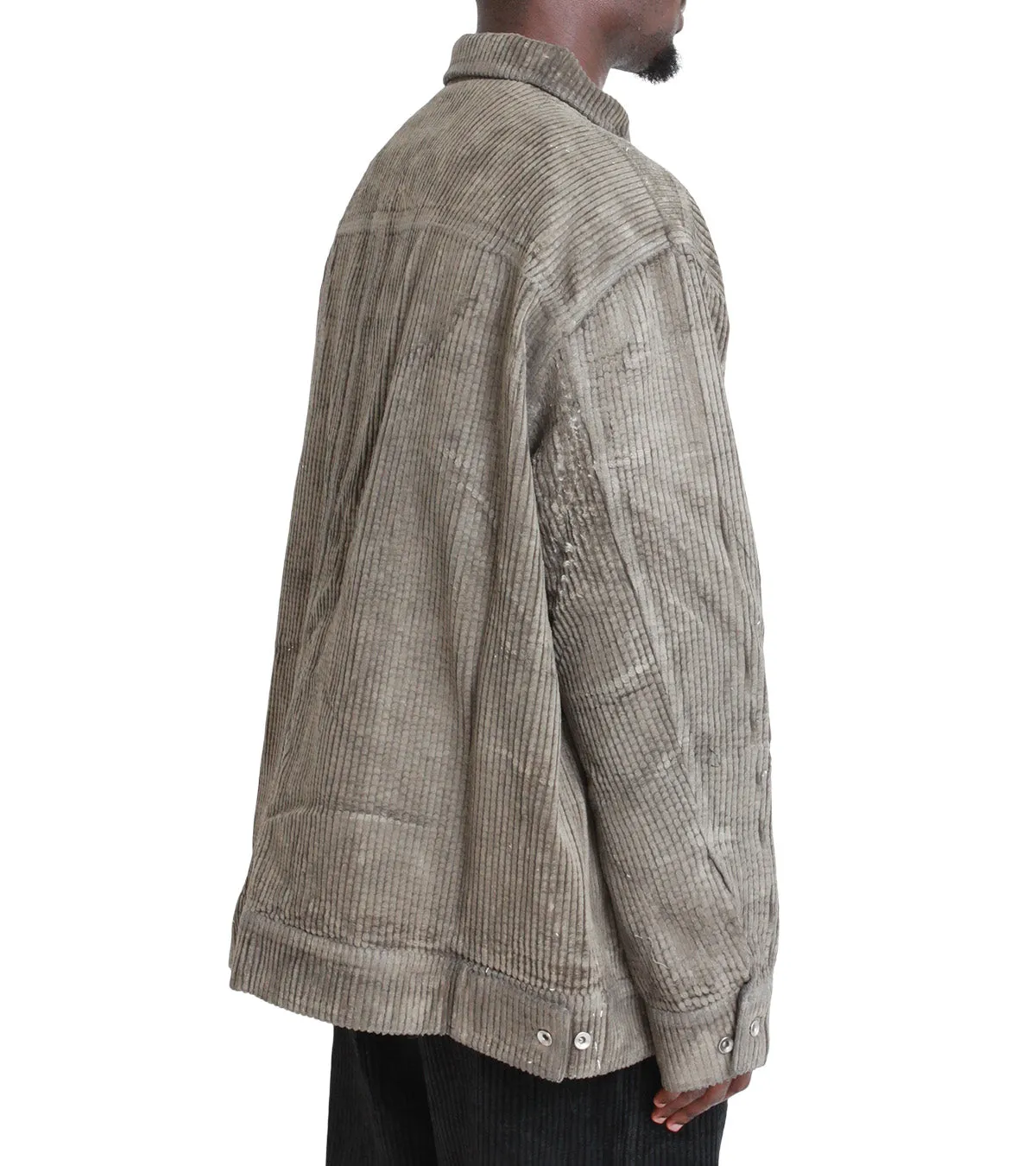 Rick Owens DRKSHDW Jumbo Worker Jacket Tan Joy Ease