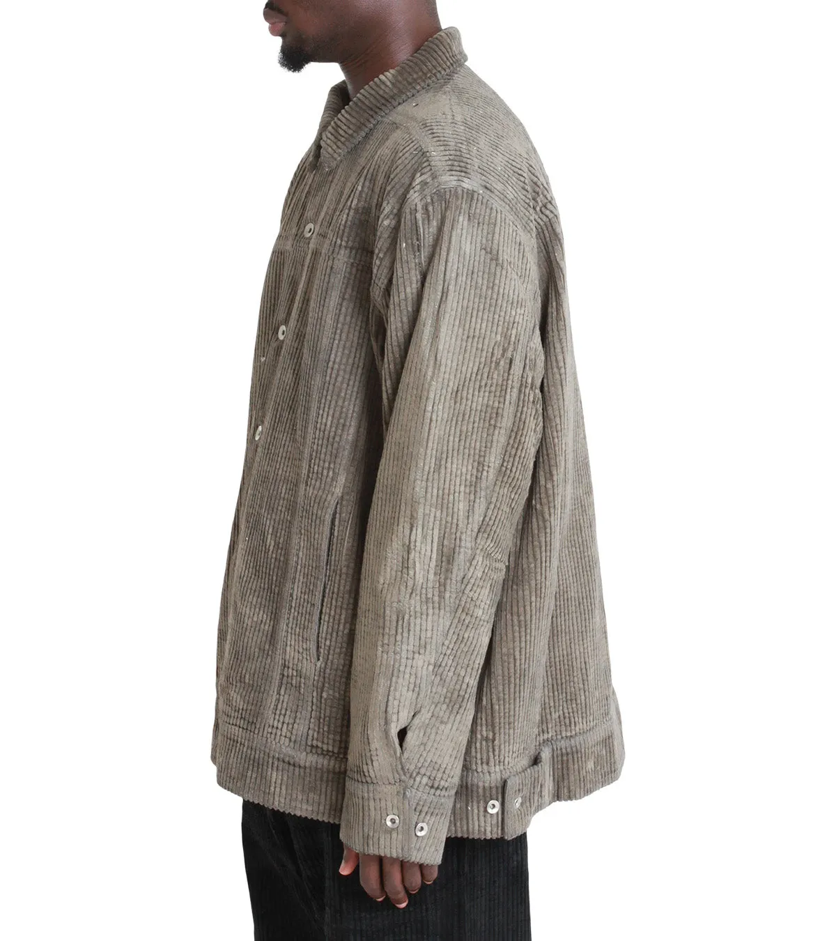 FrictionResistant Design Edge Rick Owens DRKSHDW Jumbo Worker Jacket Tan
