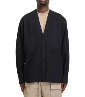 MoistureWicking Rick Owens DRKSHDW Larry Jumbo Fogpocket Shirt Black
