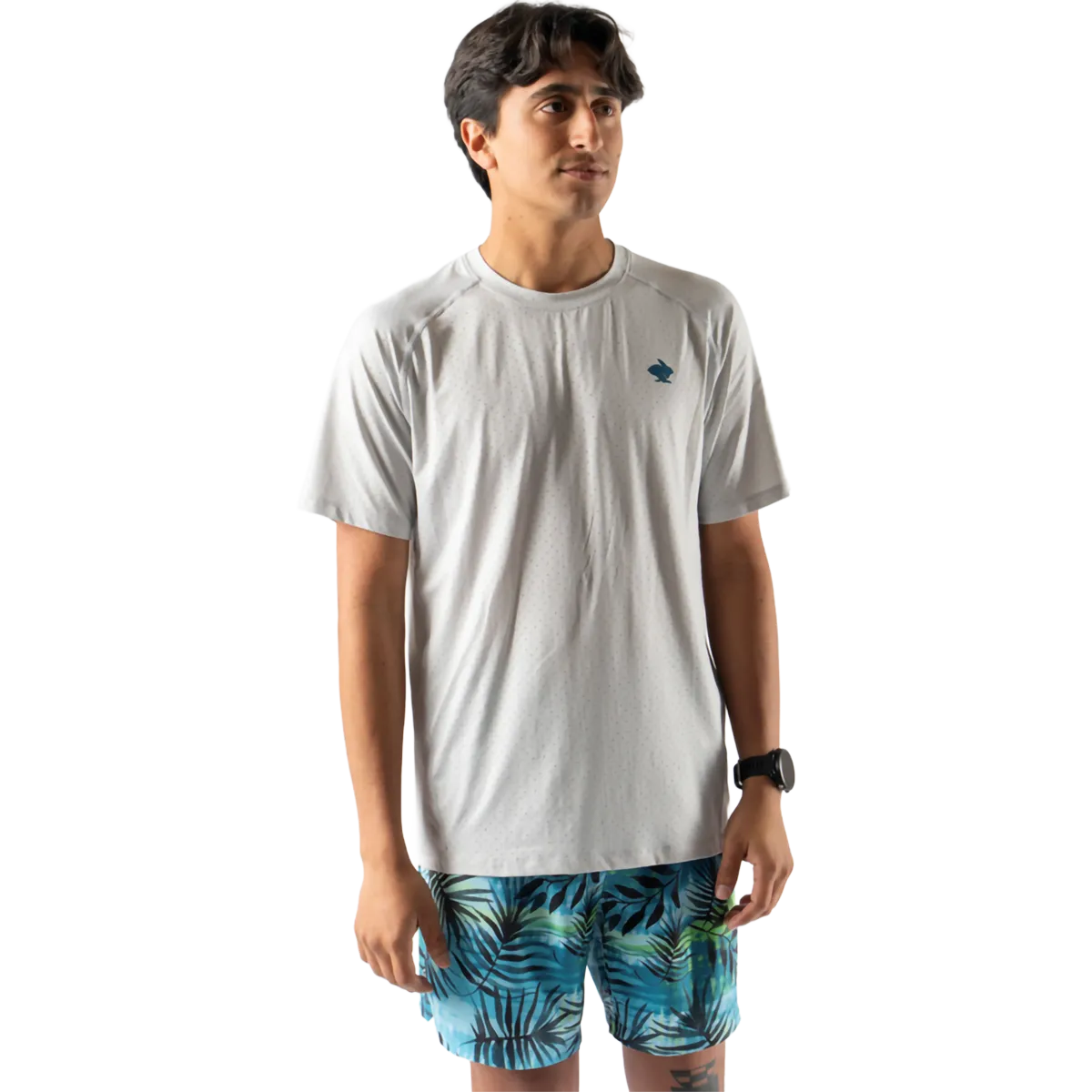 Men's EZ Tee Perf Ice Short Sleeve CompressionEnhanced Fit SustainableTextiles