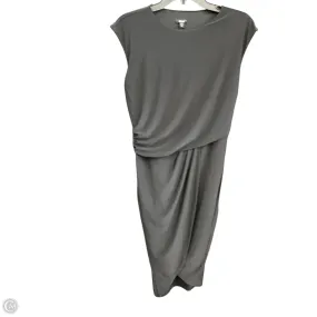 Dress Party Midi By Express In Black, Size: Xs Shine Skin
