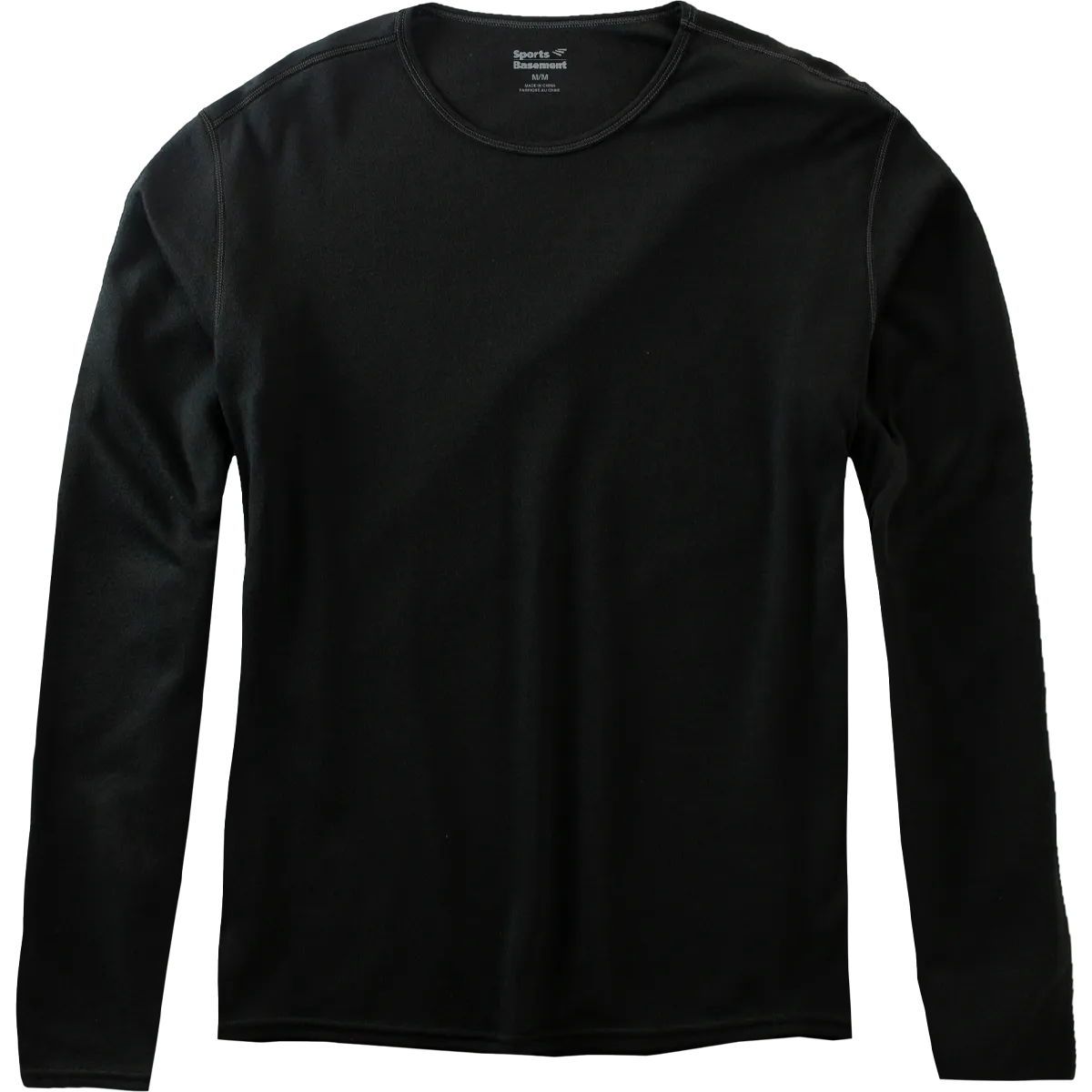 SweatAbsorbingTexture Men's Single Layer Crewneck