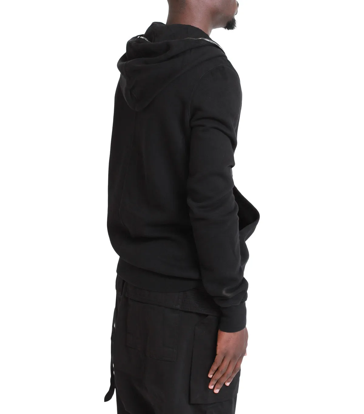 SnagProofMaterial Rick Owens DRKSHDW Gimp Hoodie Black