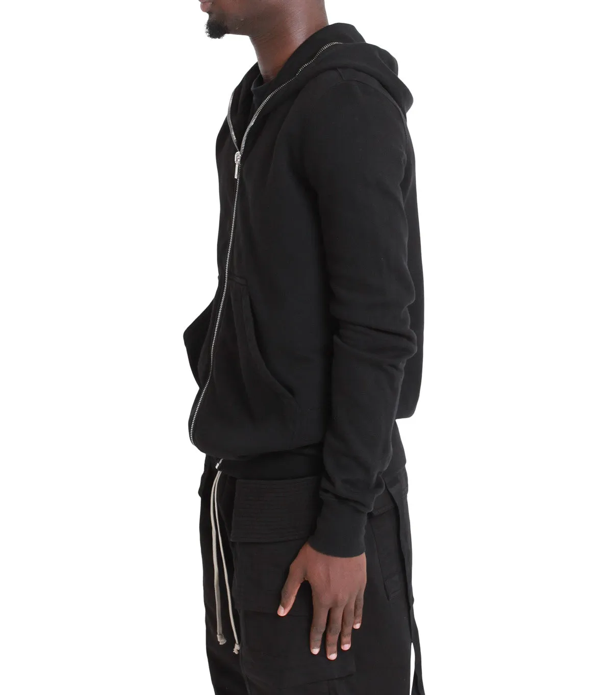 BreathableFabric City Casual Rick Owens DRKSHDW Gimp Hoodie Black