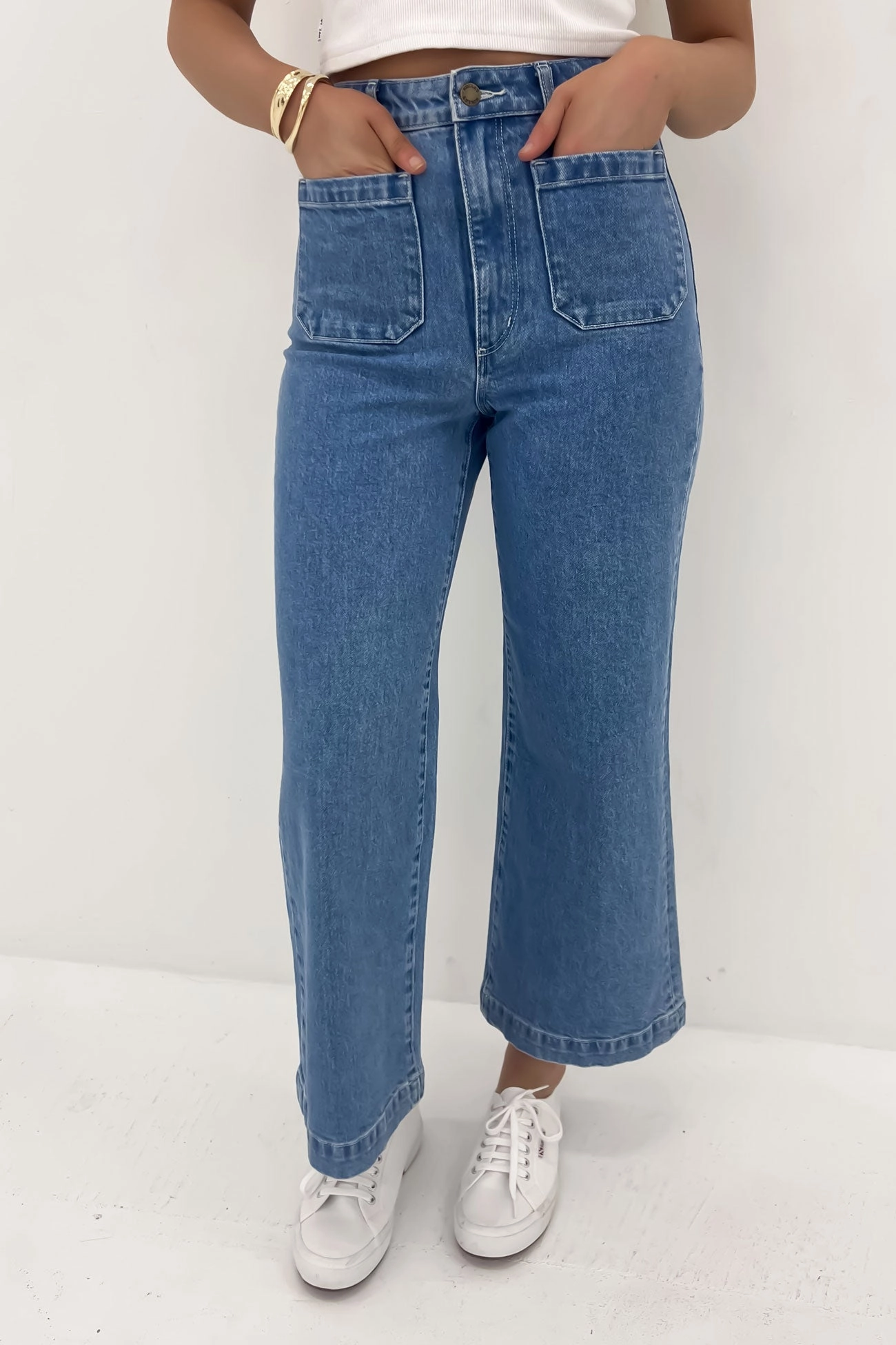 Sailor Jean Lily Blue Eco Friendly Night Out Refined Detail