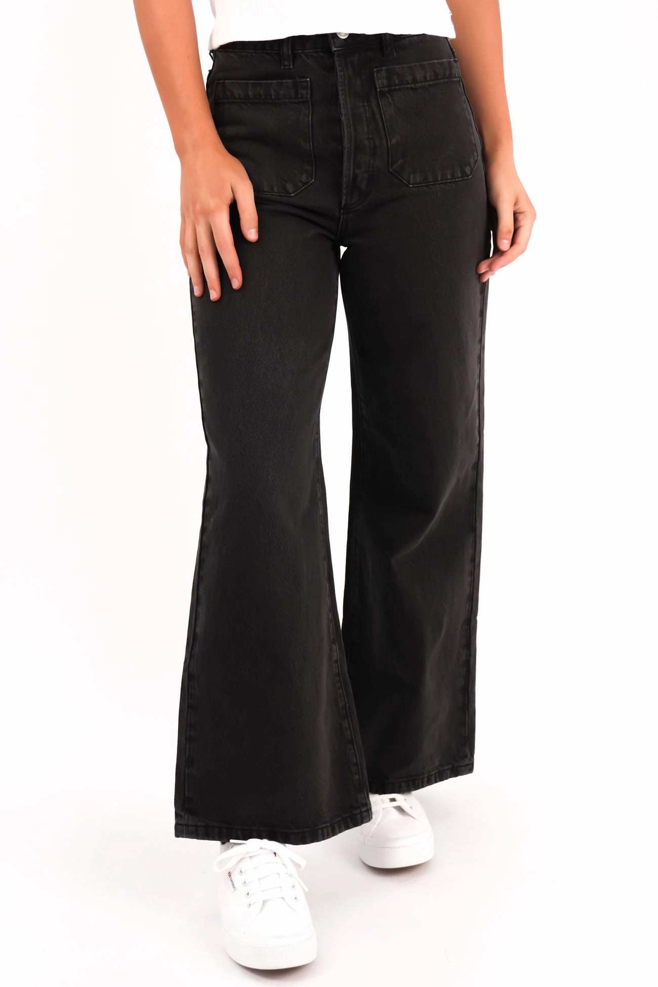 Sailor Jean Stone Black Classic Wear Morning Stroll Quick Wash
