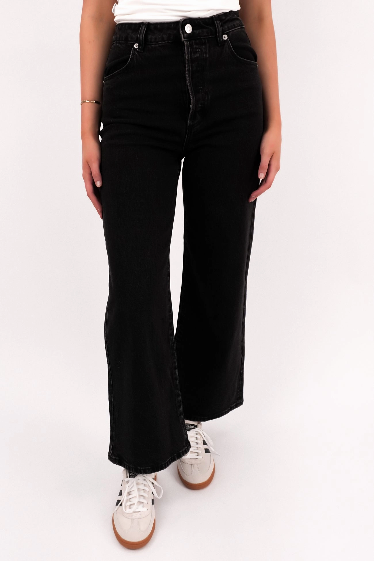 Sailor Scoop Jean Black Sand No Fuss Style Loose Outdoor Adventure Work Meeting