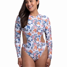 Sun Protective Coating Saltwater Resistant Women's Sabrina Onesie