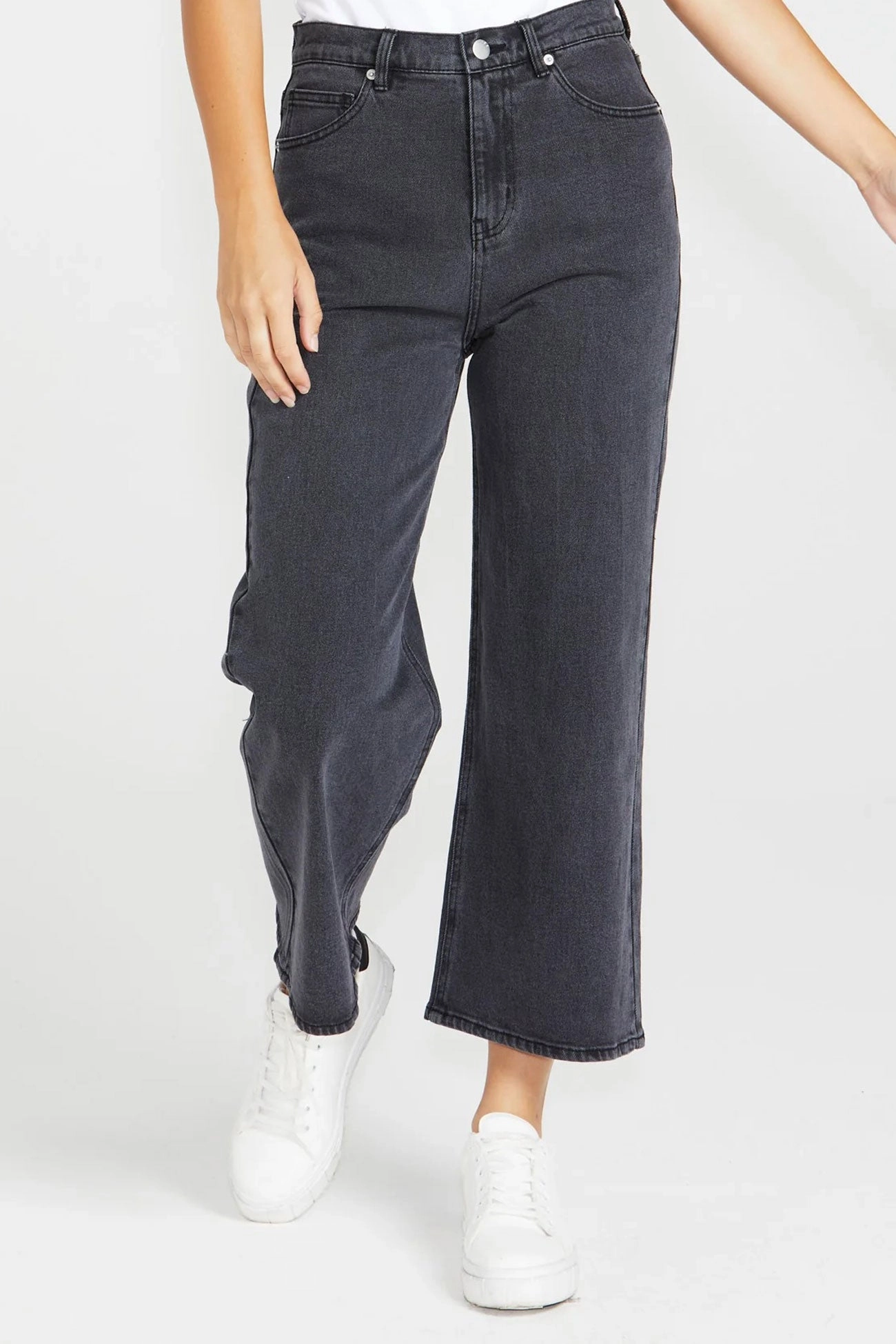 Sandy Jean 82 Washed Black Ready For All Office Wear Modern