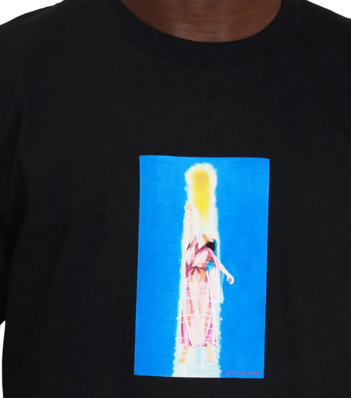 NonRestrictive Movement Sci-Fi Fantasy Ascension Tee Black