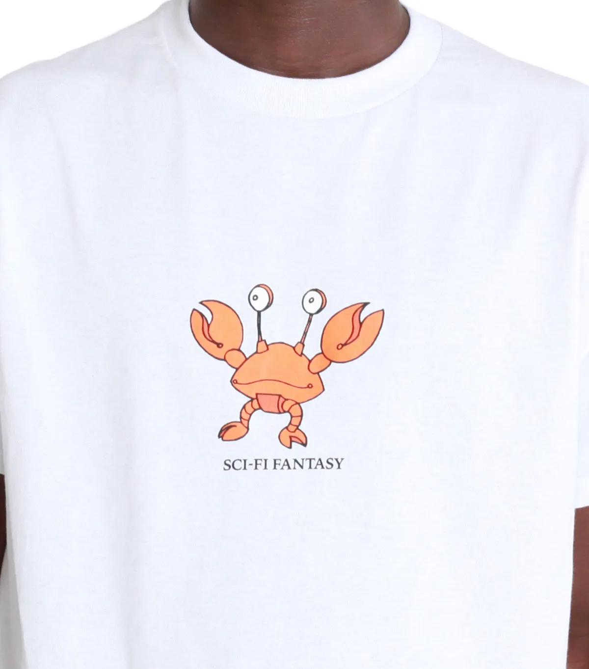 Trust Glow Sci-Fi Fantasy Crab Tee T-Shirt White