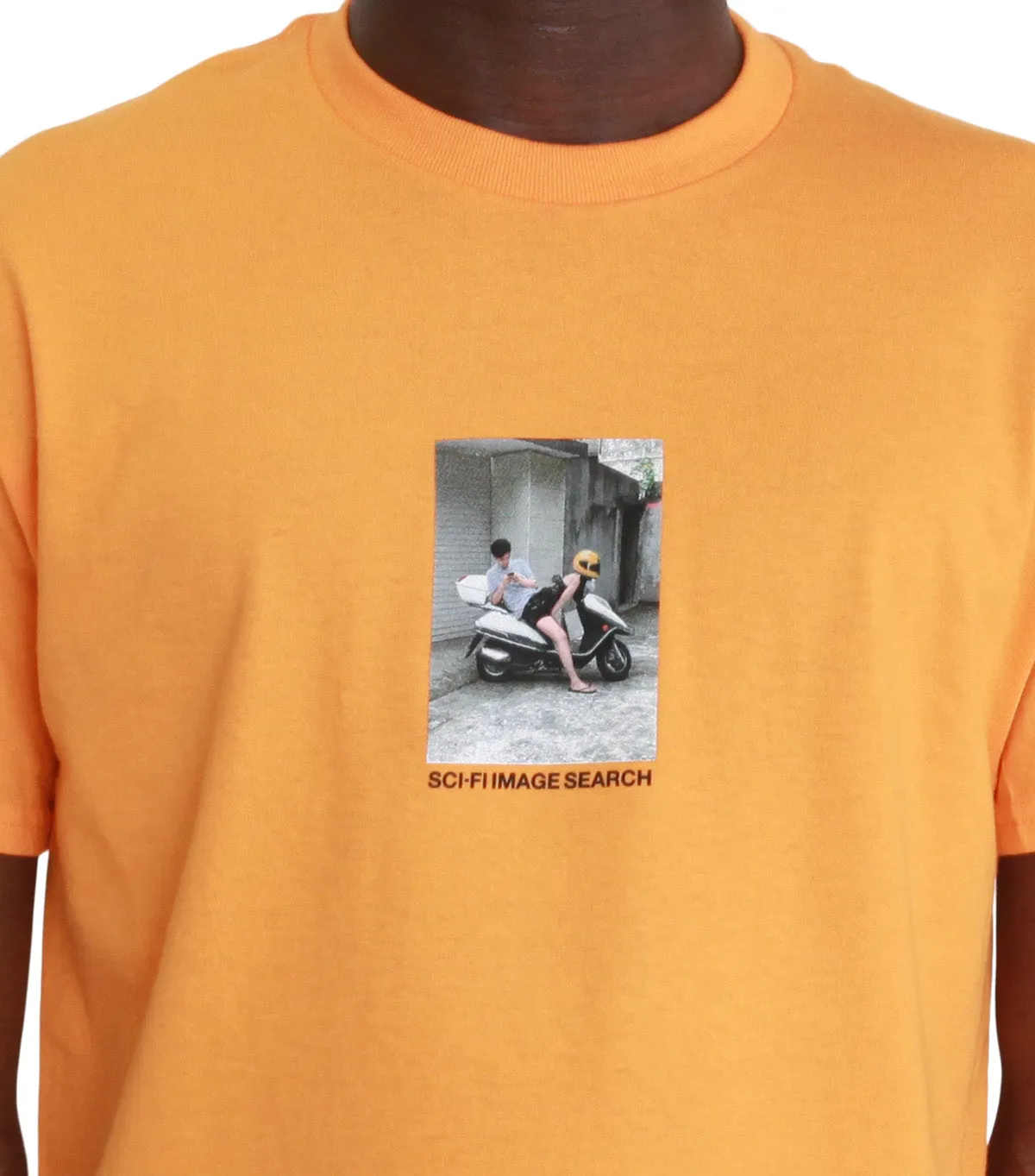 Sci-Fi Fantasy Image Search Tee Orange Royal Charm Love Core