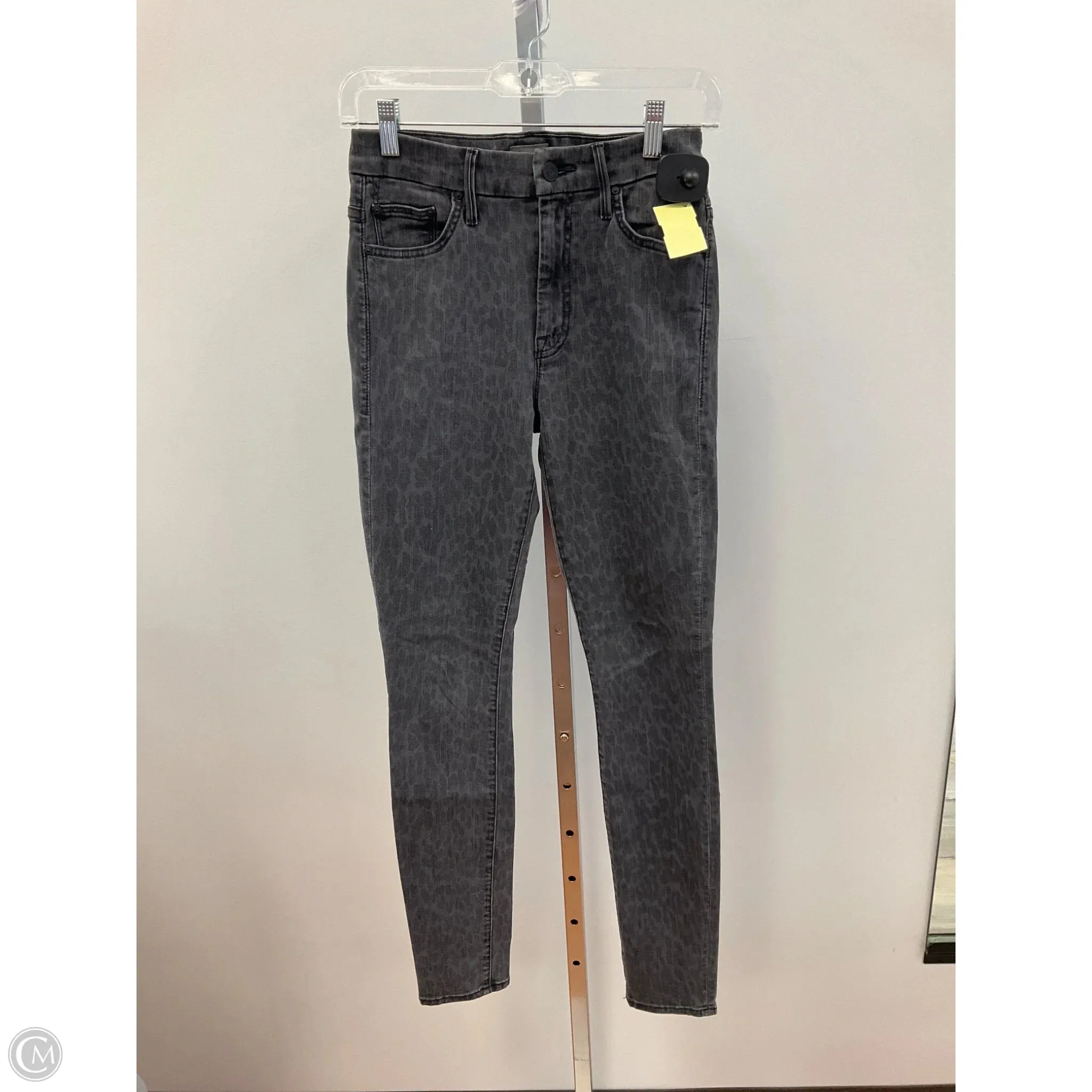 Jeans Skinny By Mother In Animal Print, Size: 4 Team Edge PreShrunk Cotton