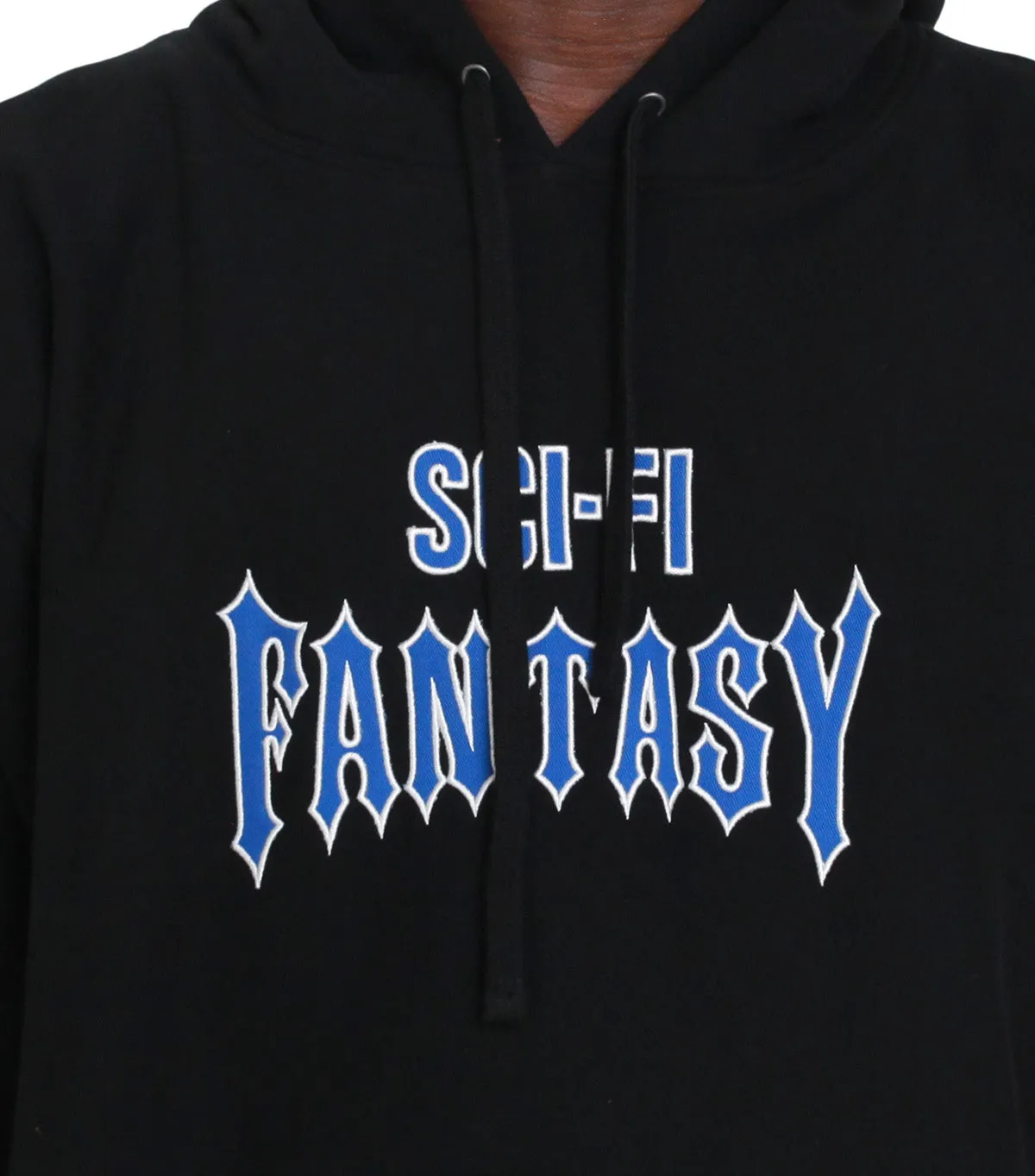 Sprint Fit Chill Fit Sci-Fi Fantasy Biker Hood Black