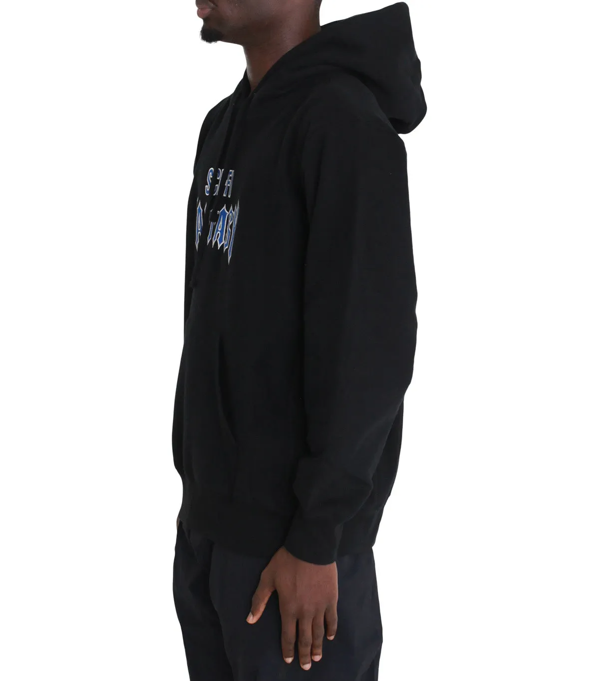 Teacher Chic Sci-Fi Fantasy Biker Hood Black