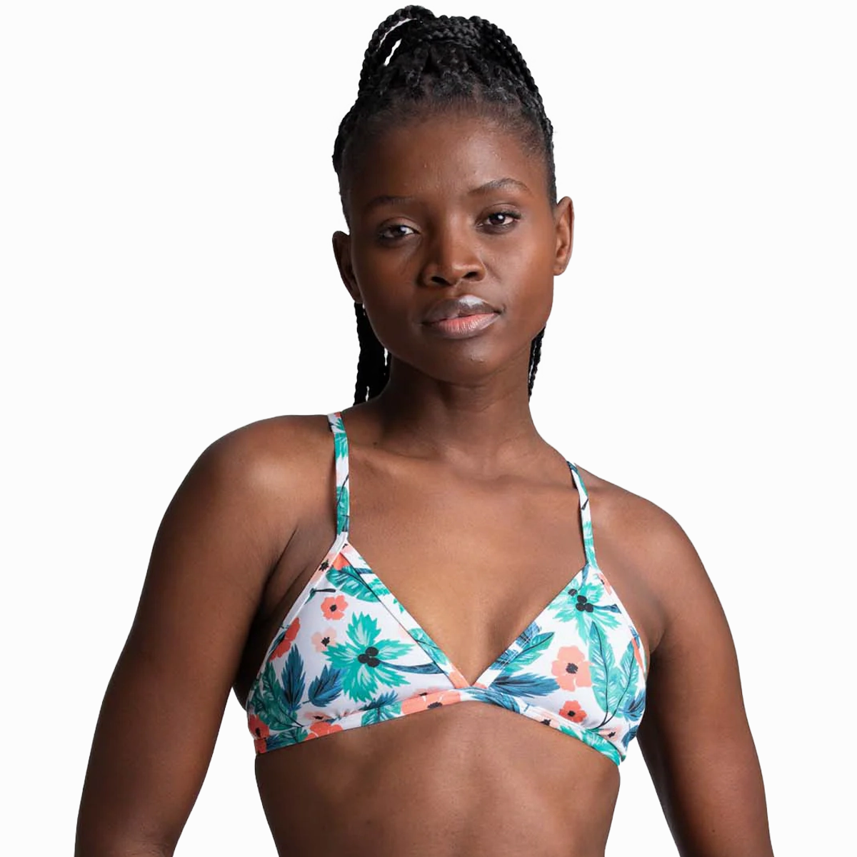 Women's Triangle Printed Top color fast