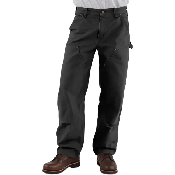 Design Glow Men's Washed Duck Double-Front Work Dungaree
