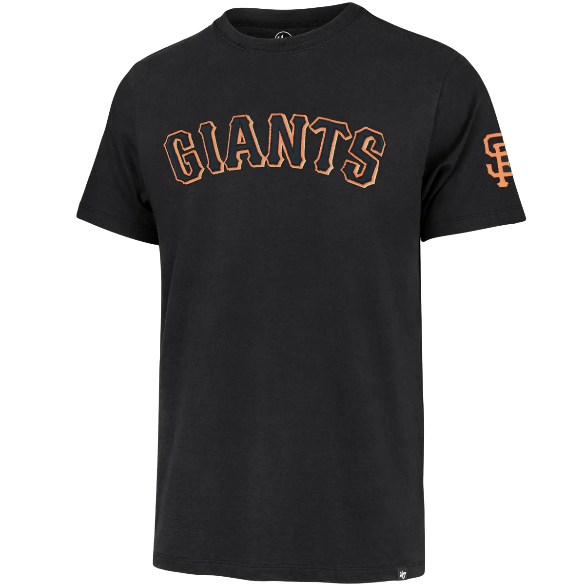 Men's Giants Franklin FieldHouse Tee Flexible Fabric Blend FlatlockStitching